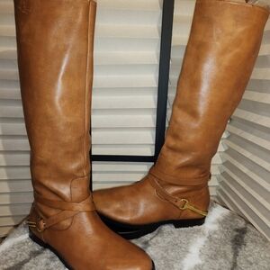 Lauren Ralph Lauren Brown Over the Knee Boots
